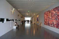 Galerie 2, Centre Pompidou in Metz, Innenansicht. Foto: jvf.