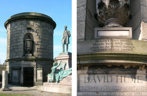David Hume Mausoleum in Edinburgh. Foto: jvf.