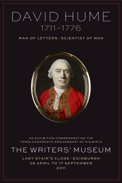 David Hume. Ausstellungsplakat Writer's Museum, Edinburgh. Rechte: Writer's Museum.