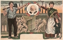 Grußkarte zur Maifeier 1911 Lizenz: PD-Art