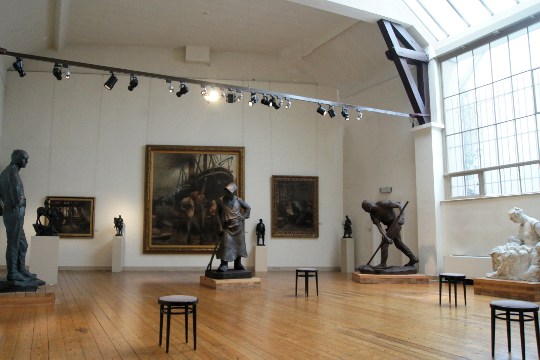 Musée Meunier, Bildhauerwerkstatt