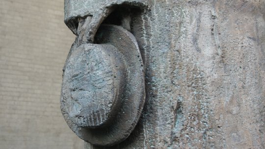 Hans Wimmer, Adenauer-Denkmal. Detail. Foto: jvf
