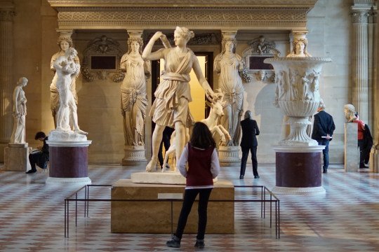 Symbolbild Ausstellung, Paris, Louvre. Foto: jvf