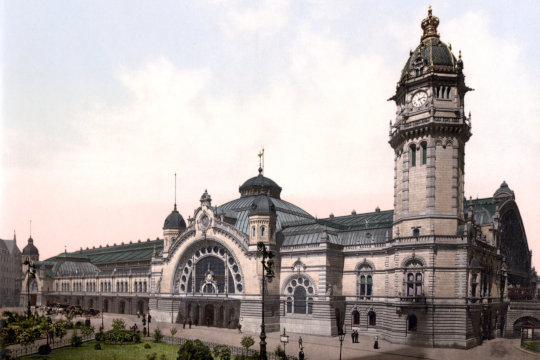 Kölner Centralbahnhof, zwischen 1890 und 1900. Quelle: Wikimedia Commons