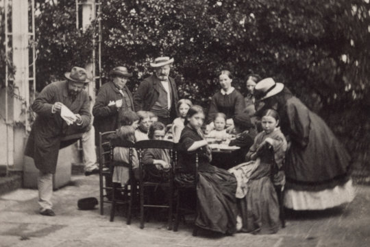 Diner des enfants pauvres, 1862. Foto: Edmond Bacot. Lizenz: CC0. Quelle: Paris Musées Collection