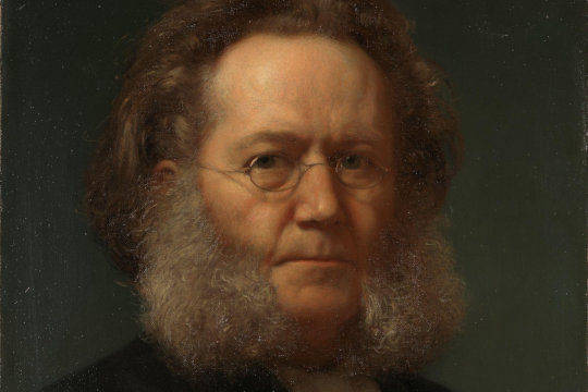 Henrik Olrik, Henrik Ibsen, 1879. Ausschnitt. Quelle: Wikimedia Commons, Lizenz: PD-Art