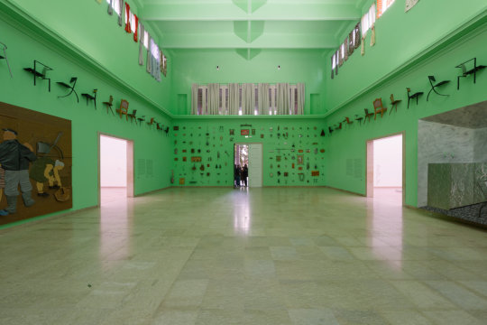Deutscher Pavillon, Ruin. 61. Inter&shy;nationale Kunst&shy;ausstellung – La Biennale di Venezia, In Minor Keys. Foto: Andrea Avezzù, Courtesy: La Biennale di Venezia