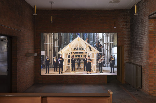 Le Chant des Maisons, 2022 © Annika Kahrs. Foto © Manifesta 16 Ruhr / Ivan Erofeev
