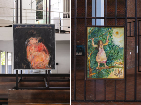 Was für eine Zukunft, 1988 © Serpil Yeter. Foto. © Manifesta 16 Ruhr – Ivan Erofeev / Riza Topal, Maulbeeresserin, 1977 © Riza Topal. Fotos © Manifesta 16 Ruhr – Ivan Erofeev